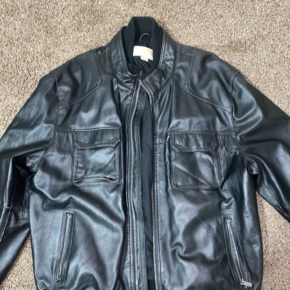 Michael Kors vintage leather jacket